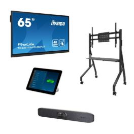 Pack iiyama ProLite TE6512MIS-B3AG + supporto con ruote + Poly Studio X50 + TC8