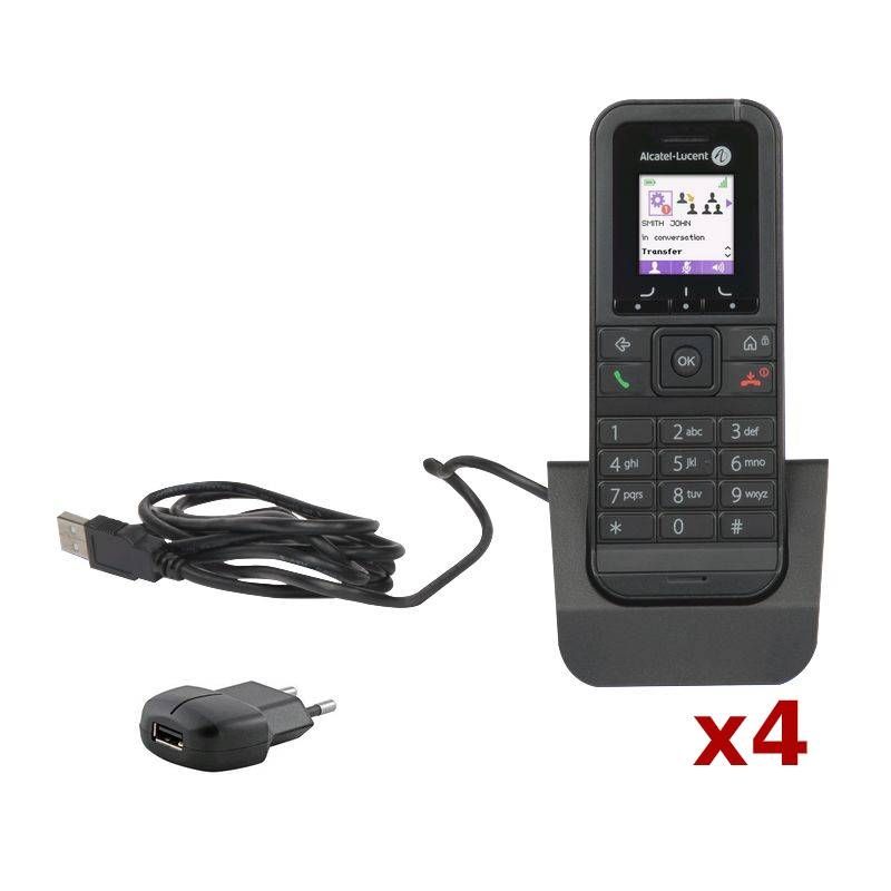 Alcatel Mobile 400 DECT Telefono Cordless schermo a colori vivavoce